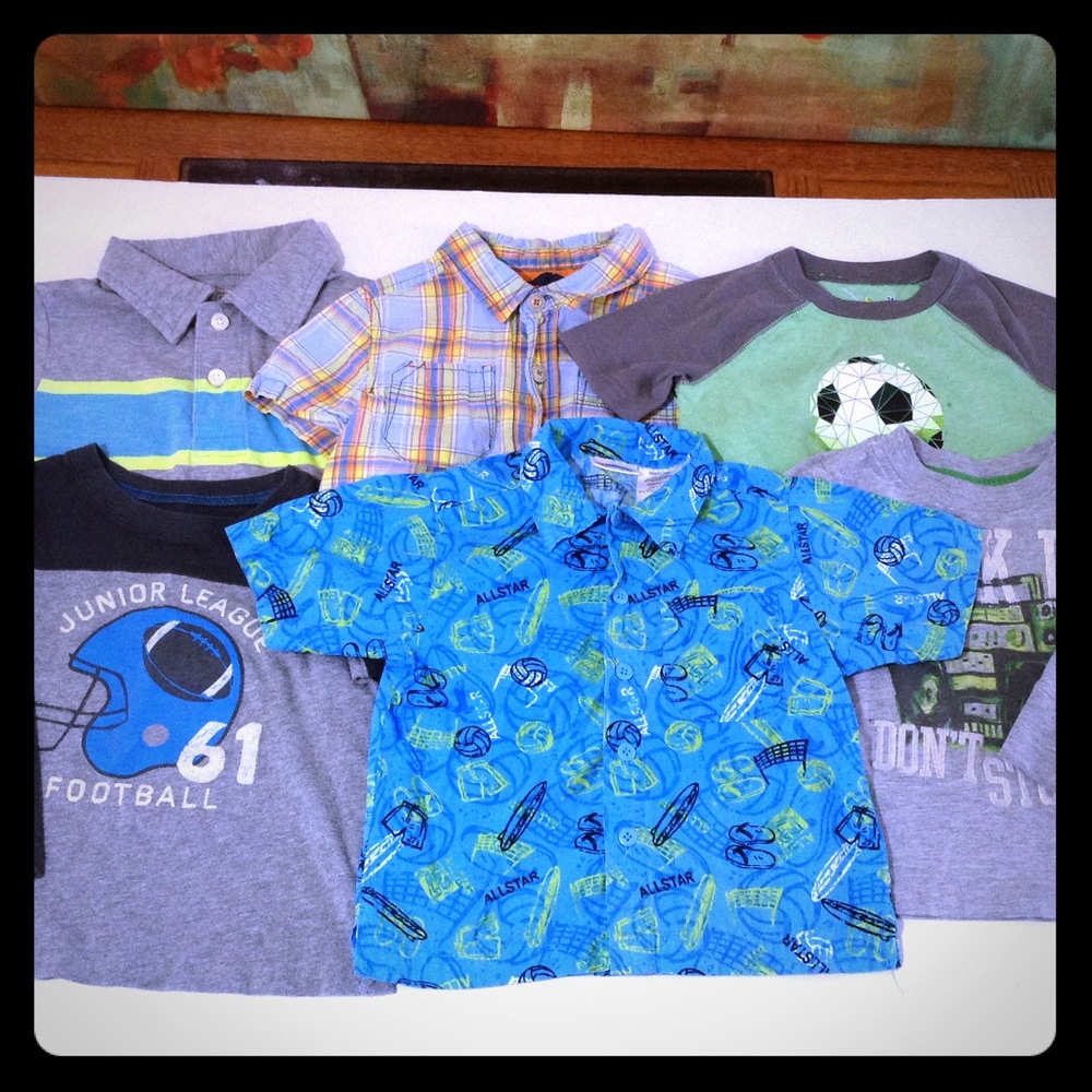 18-24 Mo. Boys Tops Old Navy etc.